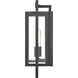 Agatha 2 Light 15.6 inch Textured Black Outdoor Wall Sconce